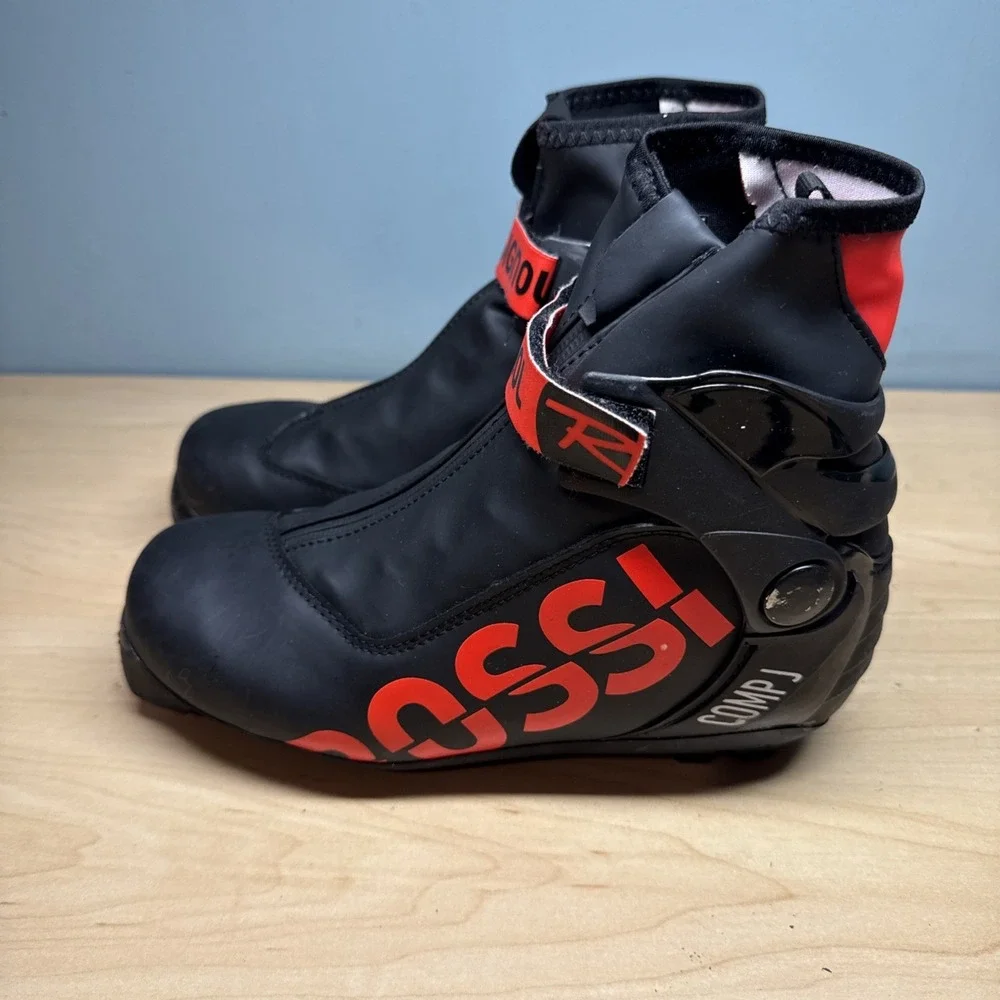 Rossignol Boots Comp j Size 36 Black Red Letters